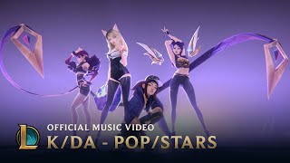 KDA  POPSTARS ft Madison Beer GIDLE Jaira Burns  Music Video  League of Legends [upl. by Lib565]