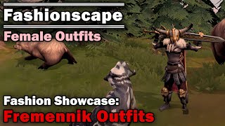 Fashionscape Showcase Fremennik Outfits  Runescape Female Outfits [upl. by Tigdirb514]