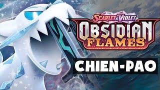 The BEST ChienPao ex Deck in Obsidian Flames Pokemon TCG [upl. by Astto]