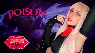 POISON  VENENO  Hazbin Hotel  FEMALE VERSION  Angel Dust Cover Español Hitomi Flor [upl. by Kra]