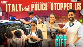 Italy లో Police ఆపేసారు😨ఎందుకుDarshan Gifted me a Bag😍Shopping in RomeDay2amp3 in RomeJuhith [upl. by Wolfe]