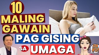 10 Maling Gawain Pag Gising sa Umaga  By Doc Willie Ong Internist and Cardiologist [upl. by Edelman]