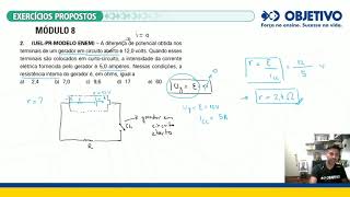 Geradores Elétricos  Exercícios Resolvidos [upl. by Marucci]