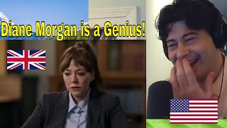 American Reacts Experts Confuse Philomena Cunk [upl. by Nnylarac]