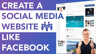 Create A Social MediaCommunity Website Using PeepSo [upl. by Akahc11]