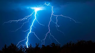 Thunder with Rain Sounds on Roof  Sleep Study Relax  White Noise 10 Hours [upl. by Roddie]