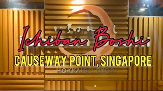 ICHIBAN BOSHI Causeway Point Singapore [upl. by Atikat172]