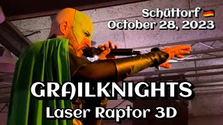 Grailknights  Laser Raptor 3D Komplex Schüttorf 🇩🇪 October 28 2023 LIVE HDR 4K [upl. by Gladis]