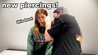 Getting Our Ears Pierced Together  Mom amp Daughter Piercing Vlog [upl. by Creedon]