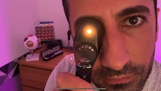 ASMR Eye Health Checks with 4 Ophthalmoscopes roleplay [upl. by Aicilegna]