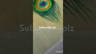 trending peacock paint 2024 shortvideo plz subscribe my channel and msg for any order 6280591730 [upl. by Drawoh]