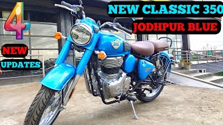 All New 2024 Royal Enfield Classic 350 Jodhpur Blue 💙💙 New Classic 350  localAbroad [upl. by Ellie217]