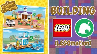 LEGOS X ANIMAL CROSSING BUILD legomation ACNH  Animal Crossing New Horizons [upl. by Eelsew495]