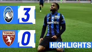 Atalanta vs Torino Gli Highlights Lega Serie A TIM 2024 [upl. by Xylia]