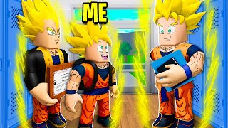 Joining SUPER SAIYAN School Roblox [upl. by Katzen435]