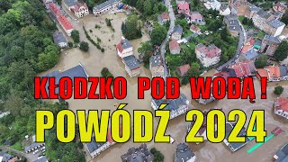 Kłodzko pod wodą Zalane osiedle Malczewskiego Nie ma wjazdu do miasta [upl. by Haggar]