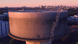 a look over the petersham reservoir in sydney with a drone [upl. by Lanita]