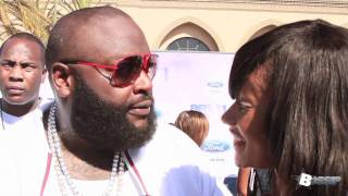 Rick Ross Called Officer Ricky During Red Carpet Interview At BET Awards 2011 [upl. by Loralee415]