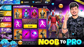 Free Fire TSG Ritik Challenged Me To Make NOOB Id PRO In 9999 Diamonds😍💎 Garena Free Fire [upl. by Ytisahcal]