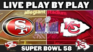 49ers vs Chiefs Super Bowl Live Play by Play amp Reaction [upl. by Lorenza]