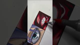 Sukuna finger❌️ eyes✅️ drawing anime sukuna jujutsukaisen shorts [upl. by Man]