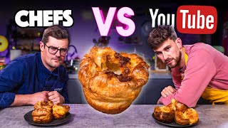 CHEFS vs YOUTUBE  How to make the BEST Yorkshire Puddings  Sorted Food [upl. by Haleehs]