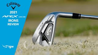 Callaway Apex DCB 21 Irons Review by TGW [upl. by Accire]