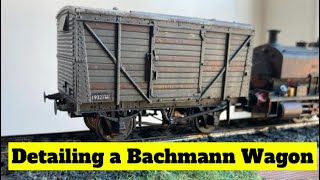 WEATHERING a Bachmann Van [upl. by Hewett]