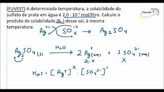 Kps  Produto de solubilidade [upl. by Beichner]