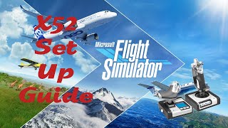 Flight Simulator 2020 X52 Set Up Guide [upl. by Monafo72]