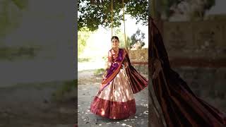 Wedding Saree  South Indian Saree  Traditional South Indian Wedding Saree  South Indian Actress [upl. by Einnalem586]