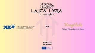 LAJCA LYGA 3 sezonas 1 GAME Druskininkų JUC vs Vilniaus „Kregždutė“ [upl. by Tchao]