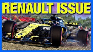 F1 2018 Career Mode  RENAULT POWER PROBLEMS Part 18 [upl. by Oesile]