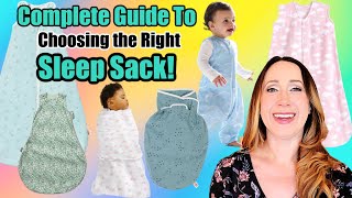 How to Pick the Best Sleep Sack for Your Baby  Complete Guide [upl. by Adnirol]