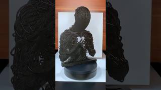 Surreal 3D Sculpture art diy aesthetic creative homedecor [upl. by Enomis]