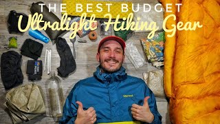 My Favorite BUDGET Hiking Gear Full Gear List [upl. by Enyalaj569]