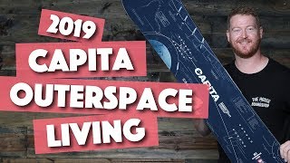 2019 Capita Outerspace Living Snowboard Review [upl. by Sessler21]