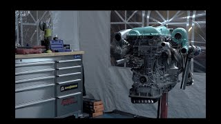 SR20DET Build Part 2  Engine Rebuild [upl. by Elboa999]