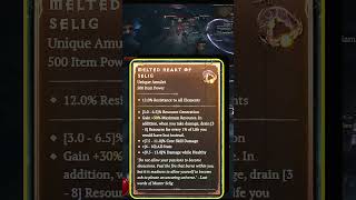 Melted heart of Selig  MOST RAREST amp BROKEN Items in Diablo 4 [upl. by Acirred]