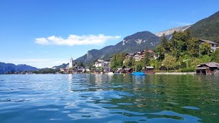 CAMPING AND FISHING AT WOLFGANGSEE  ST WOLFGANG  WOLFGANG LAKE  BEAUTIFUL TOWN IN AUSTRIA [upl. by Notac]