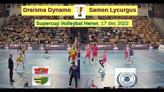 supercup 2022 Draisma Dynamo  Samen Lycurgus 17dec2022 samenvatting op de bigpoints [upl. by Ennasus90]