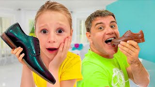 Nastya and Dad best stories for kids Video collection for the whole family [upl. by Tnarb]