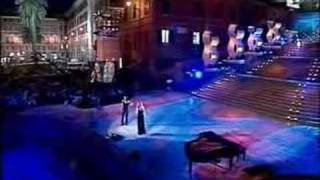 Laura Pausini e Lara Fabian  La Solitudine Live in Rome [upl. by Camroc]