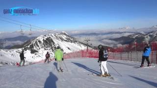 Skigebiet Zauchensee  Altenmarkt Flachauwinkel Skifahren bei Traumbedingungen im Januar 2014 [upl. by Spada855]