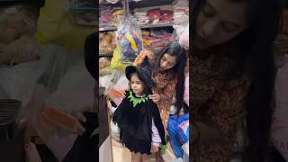 Abha ne ki halloween ke liye shopping 🛍️ part 1 ☠️ shorts [upl. by Ezar]