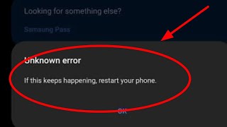 If this keeps happening restart your phone Problem Solved [upl. by Gettings]