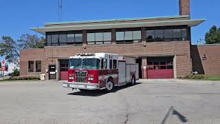 Horn St Catharines Fire Pumper 2 Responding [upl. by Millie]