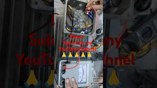 Water Supply Motor ka Megger value testing viralshortvideo [upl. by Eward404]