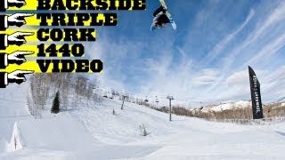 Mark McMorris Worlds First Backside 1440 Triple Cork HD  TransWorld SNOWboarding [upl. by Nnoryt85]