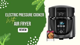 Nuwave Electric Pressure Cooker with Air Fryer  Review [upl. by Eibbil993]